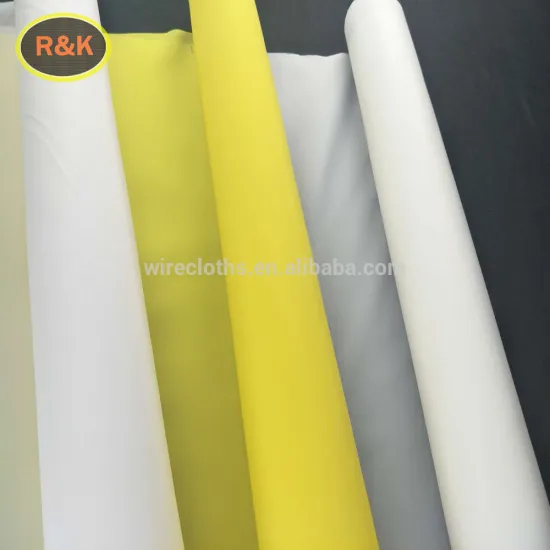 50 Micron Polyester Silk Screen Mesh For Textile Printing