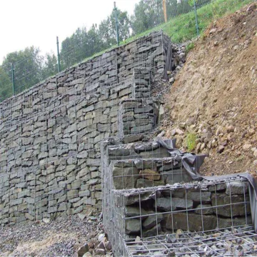 Galvanized Gabion Mesh for River Bank Protection Hydraulic