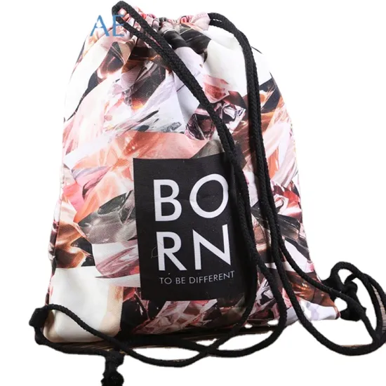 Nice Design Fashion Leather Drawstring Pouch