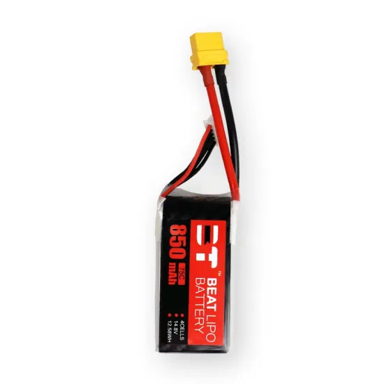 High-Power 850mAh 4S/6S 75C LiPo Battery for FPV Race Drones and Airplanes