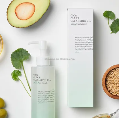 OEM ODM Soothing Soft Cleansing Pore Cleansing Oil Foam Cica Cleansing Oil