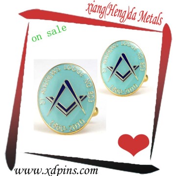 custom personalized metal cufflink