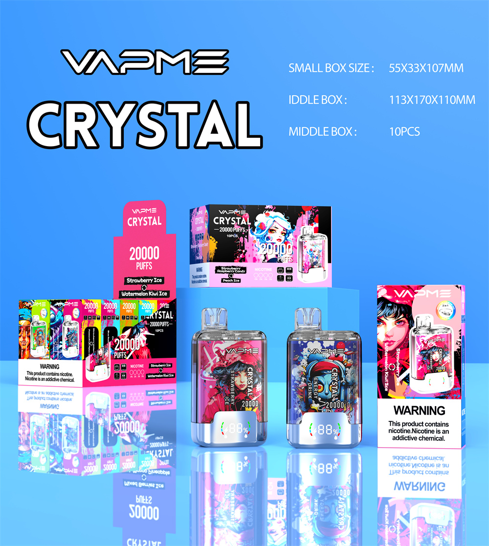 VAPME Crystal 20k Puffs VAPME Crystal 20k Puffs