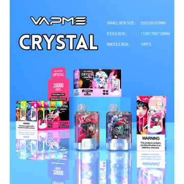 VAPME Crystal 20000 Puffs Double Flavour Germany Wholesale