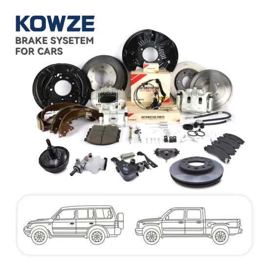Wholesale Brake System Parts for Mitsubishi Hilux/Ranger/Navara - Calipers, Shoes, Valves, and Pads