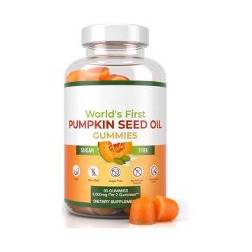 Private Label Pumpkin Seed Oil Gummies Hair Growth