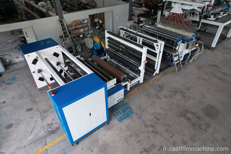 Machine de fabrication de films CPP pour forfait alimentaire