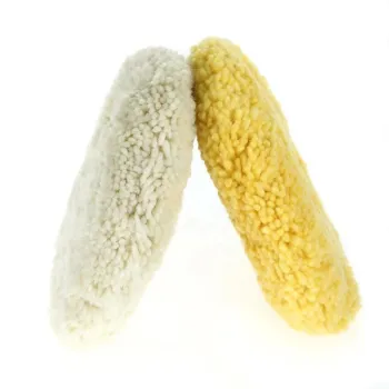 7" to 8" Dual-Sided Merino Wool Buffing Pad for RO Polisher
