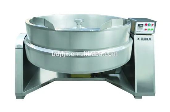 Steam heating jacketed kettle /cooker with tilting