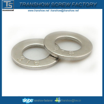 DIN125a Stainless Steel 316 flat washer in stock sales