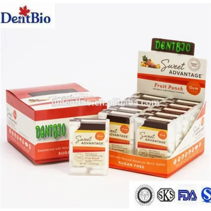 Family pack naturally sweetened xylitol bubble gum