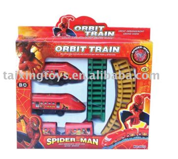 Batman orbit train , railway train