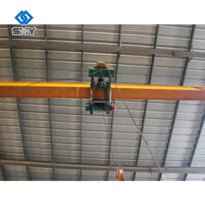 LDC Type 10 Ton Single Girder Overhead Crane System with 500kg LDC Hoist