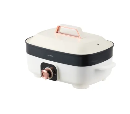 Multifunctional Electric Hot Pot Cooker: Frying, Steaming, and Cooking