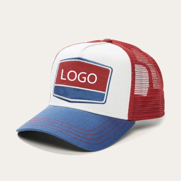 Custom Outdoor Waterproof Trucker Hat with 3D Embroidery and Mesh Design