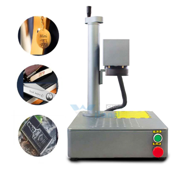 Mini macchina per marcatura laser in fibra portatile per metallo e plastica - incisione laser da 20 W/30W per gioielli
