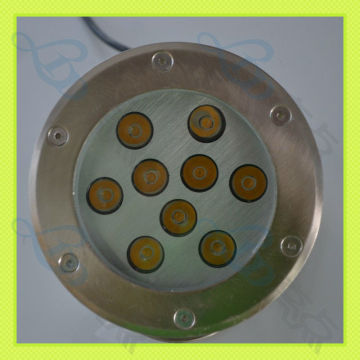 New fashion 9W 24V round IP68 underwater aquarium light led