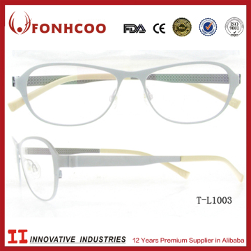 FONHCOO Latest Fashion Gray Color Titanium Japanese Optical Frames