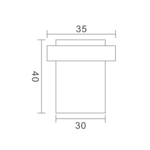 Роликовая остановка для дверной вершины