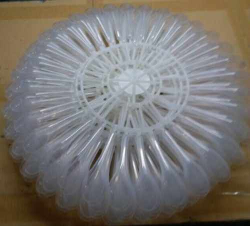 injection plastic mould for plastic disposable knife and fork