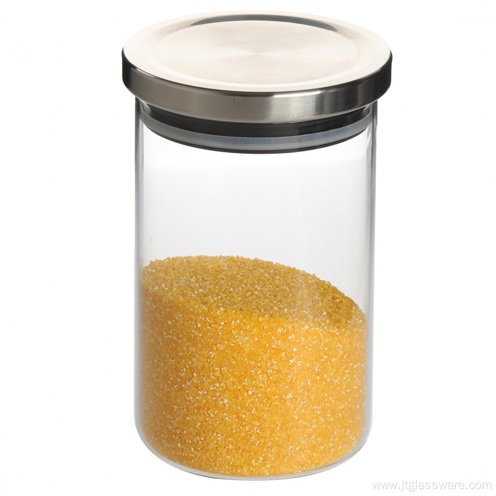 Metal lid circle airless food jar