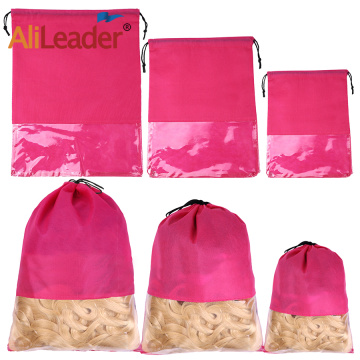 Custom Logo Bag Non Woven Drawstring Storage Bag