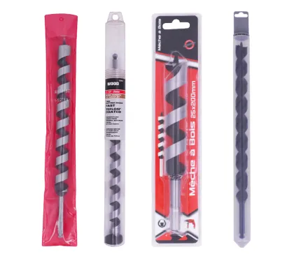 Wood working auger drill bit milling tools