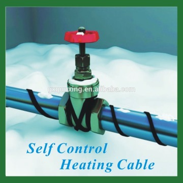 Water pipe heating cable