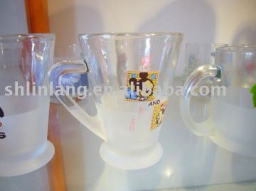 Mikey mouse glass cup