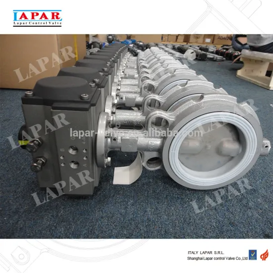 LAPAR High Performance Automatic Wafer Butterfly Valve