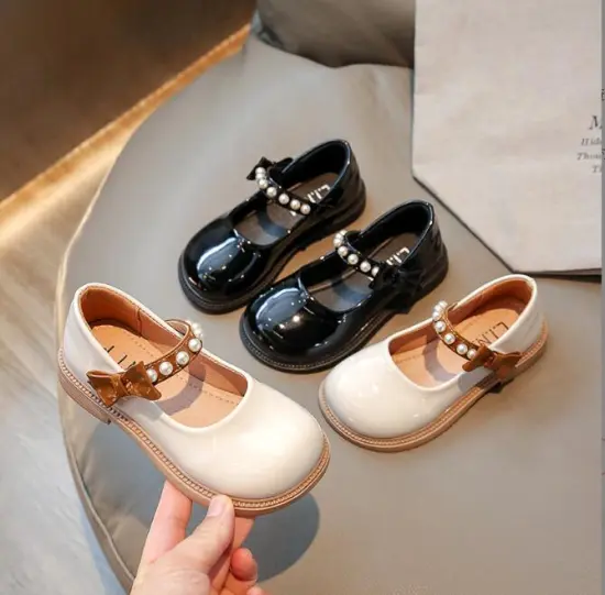 Luxury Girl's Party and Wedding Shoes: Shining Sparkles for Spring and Autumn Seasons
