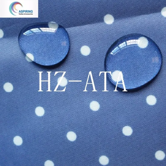 Waterproof 100% Polyester Taffeta Fabric