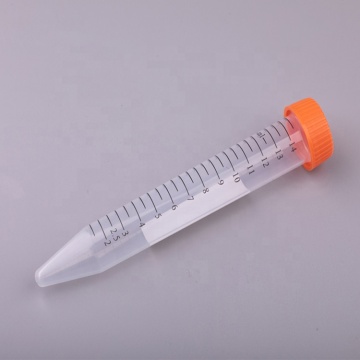 15 एमएल बाँझ शंक्वाकार नीचे पॉलीस्टायरीन सेंट्रीफ्यूज ट्यूब