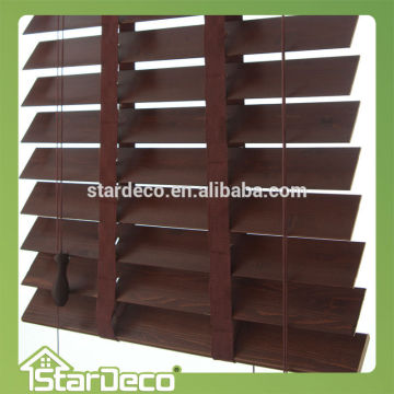 35mm wooden window blind,wood window shutter and blind