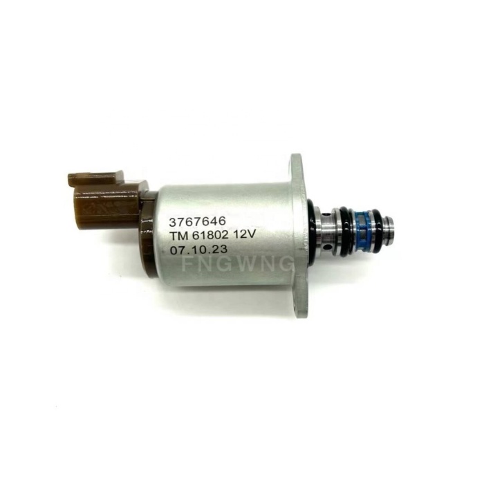 3767646 Excavator Hydraulic Solenoid valve For Hyundai