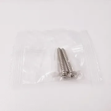 Screw With Washer and Wall Anchor Pack