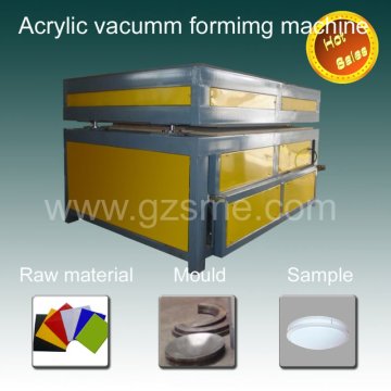 Plexiglas lamp cover machine