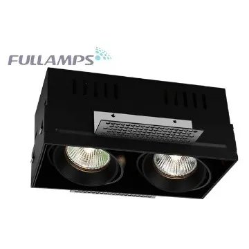 Led grille kit/recessed 2 heads grille lighting without lamps