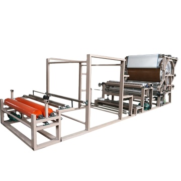 Macchina in laminazione in tessuto a doppio utilizzo a base di lattice e solvente