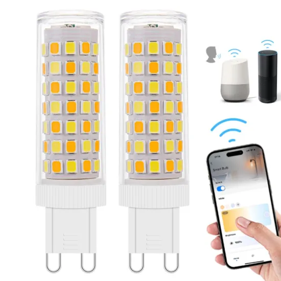WIFI APP Control Ceramic PC Cover AC120V 5W No Flicker Smart LED Bulb