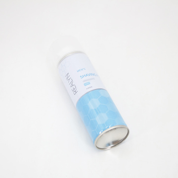 250ML Spray shaving foam aerosol can