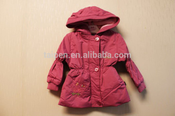 TP-5720 Lovely Design Girls Winter Coats 100% Cotton Children Girls Jacket