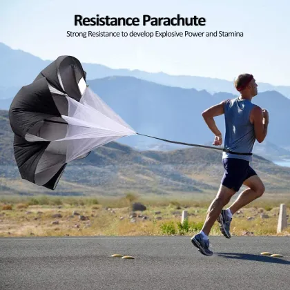 Speed & Agility Training Kit: TPE Ladder, Resistance Parachute, Disc Cones & Steel Stakes