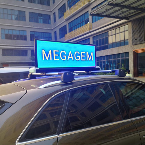 3G wifi Gps outdoor taxi top led display