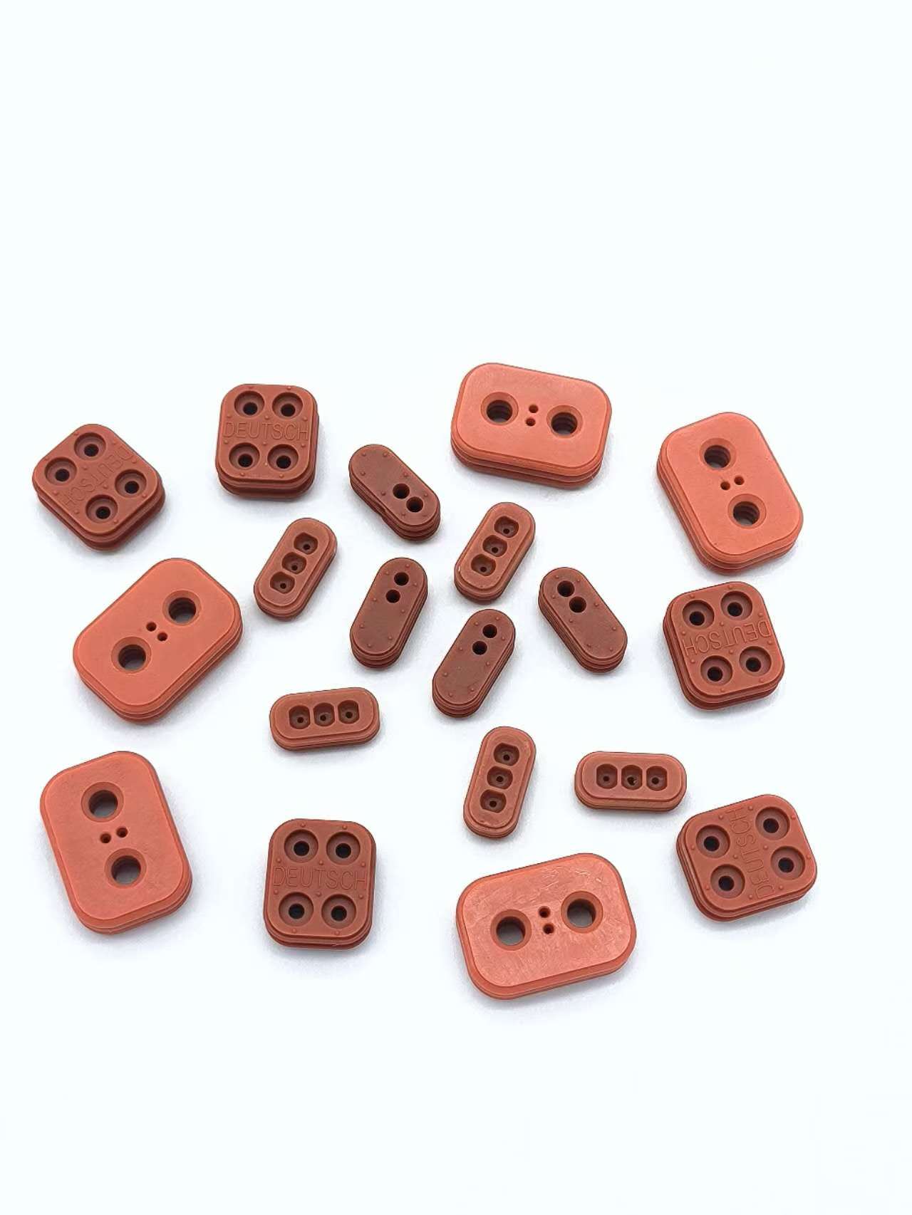 Various waterproof rings and waterproof plugs can be customized