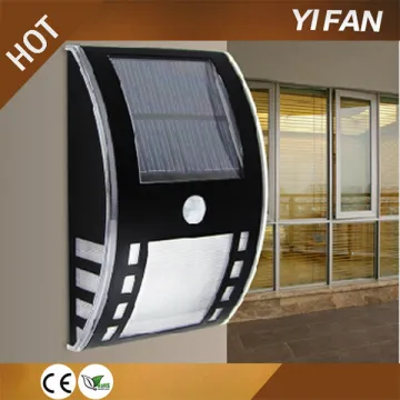 Wall Mounted Mini PIR Sensor/Outdoor Solar Light