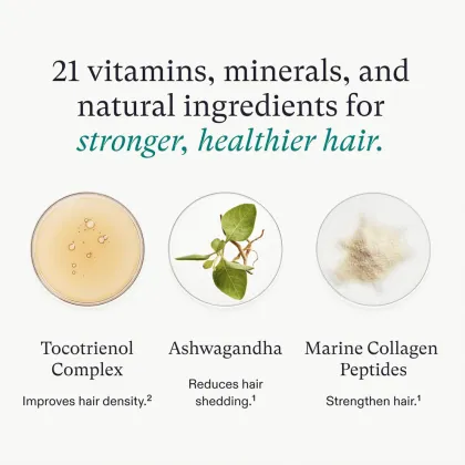 OEM Private Label Women's Hair Growth Supplement Women's Balance Hair Growth Capsules