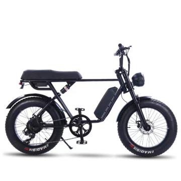 48V 500W high-carbon steel fat tire Ebike