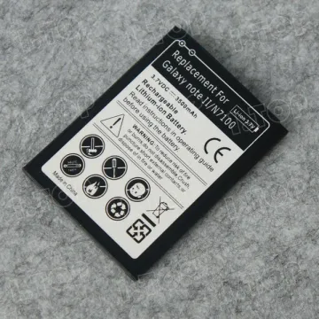 3500mAh Rechargeable Li-ion Battery For Samsung Galaxy Note 2 N7100 Whosle Price Support NFC