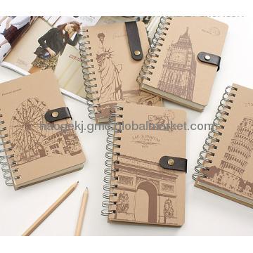 student vintage leather note